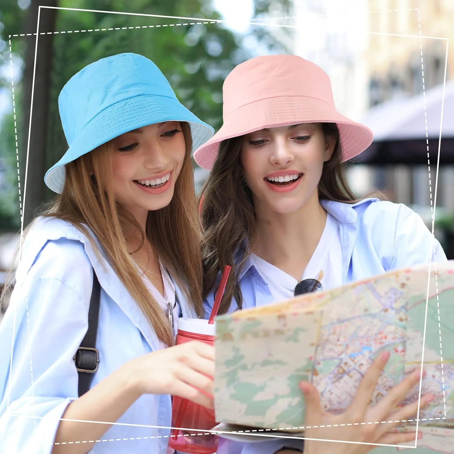 16 Pcs Solid Color Summer Bucket Hats for Women Unisex Packable Sun Hat Set Lightweight Fishman Cap for Holiday