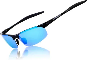 ANDOILT Mens Sports Polarized Sunglasses UV Protection Sunglasses for Men Fishing Driving