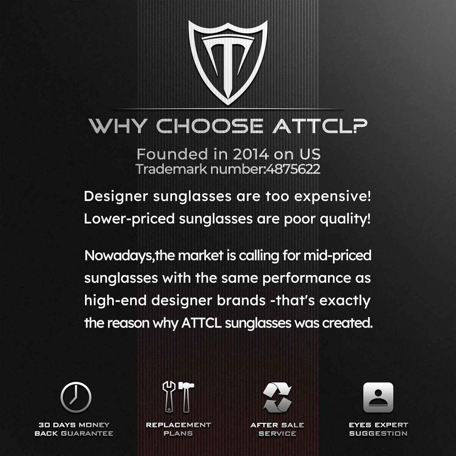 ATTCL Luxury Cycling Sunglasses for Men Women Sports Glasses,UV 400 Protection for Cycling, Skiing, Driving