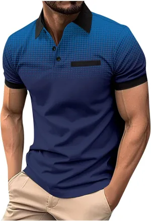 Big and Tall Linen Shirts for Men Short Sleeve Casual Loose Button Down Shirt Summer Beach Gym Workout Polo Shirt