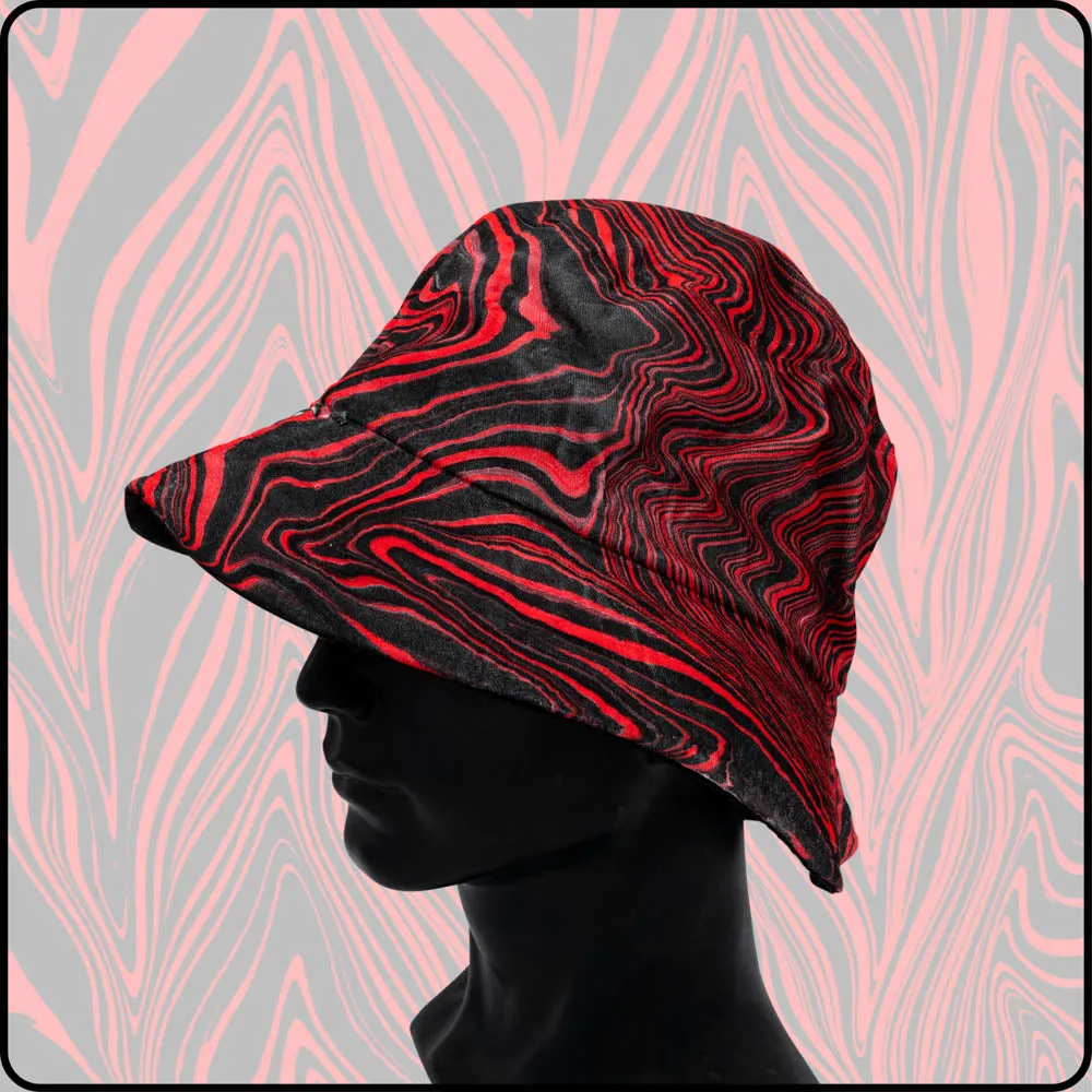 Blood Lines RGB Hydro-Dipped Bucket Hat