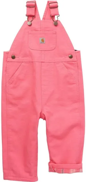 Carhartt Girls' Bib Overalls Lined and Unlined