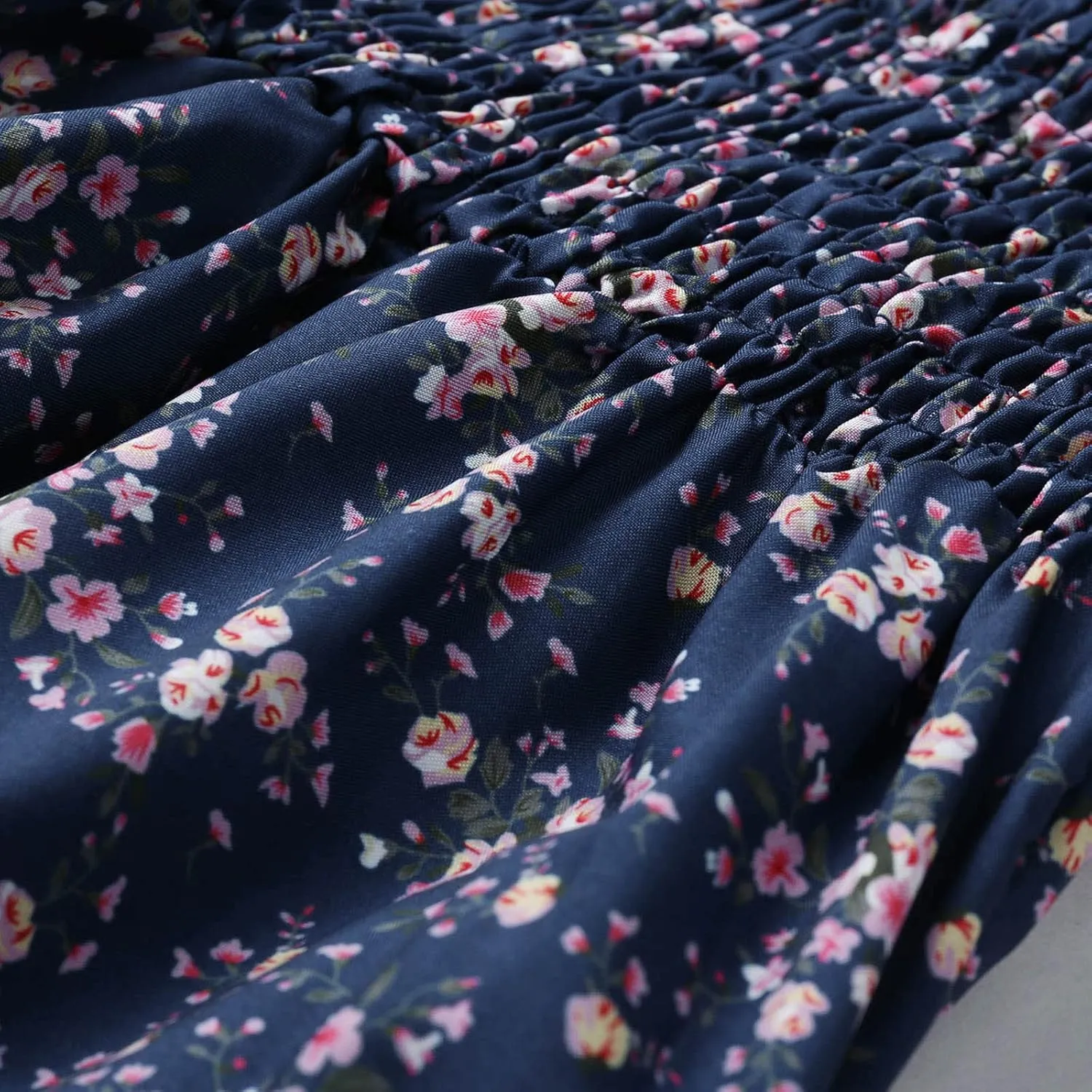 Casual Dresses for Women Beach Vacation Clothes Sundresses Off Shoulder High Waist Maxi Dress Floral Casual Summer Long