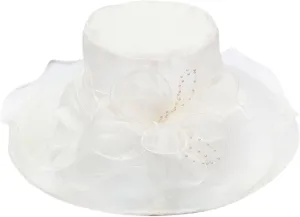 Church Hats for Women 2025, Womens Kentucky Church Derby Hat Wide Brim Tea Party Fascinators Wedding Elegant Cap