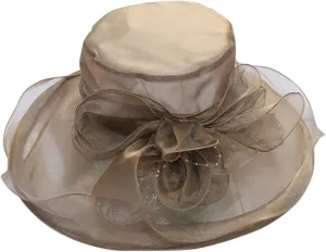 Church Hats for Women 2025, Womens Kentucky Church Derby Hat Wide Brim Tea Party Fascinators Wedding Elegant Cap