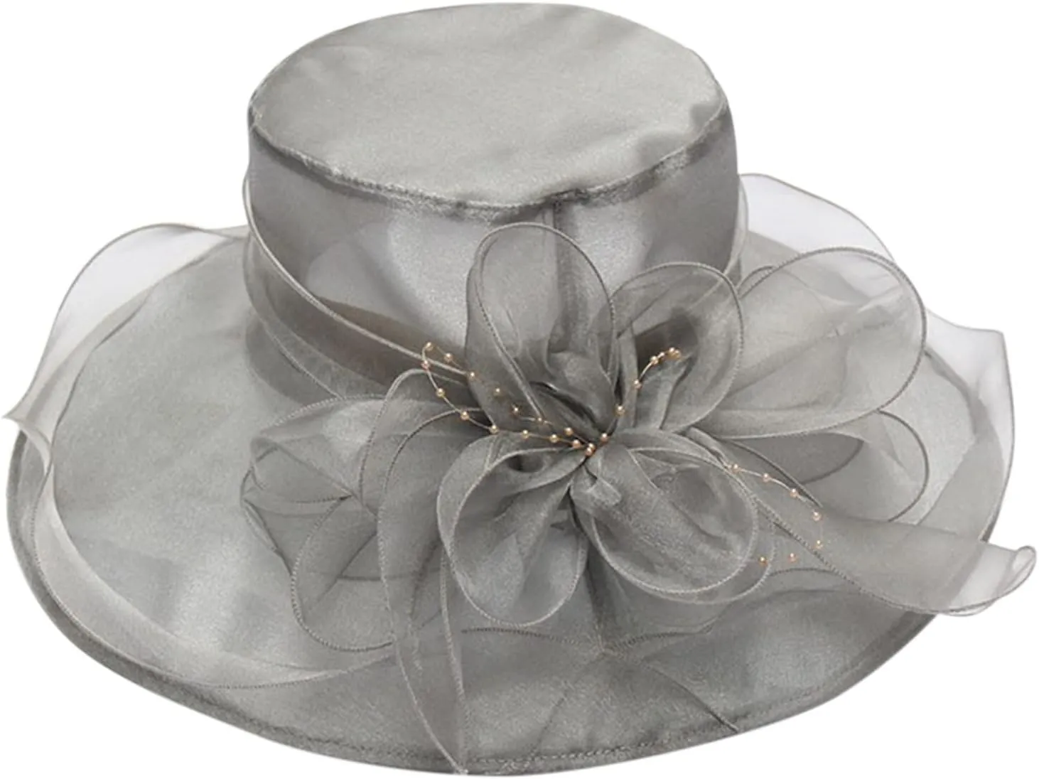 Church Hats for Women 2025, Womens Kentucky Church Derby Hat Wide Brim Tea Party Fascinators Wedding Elegant Cap