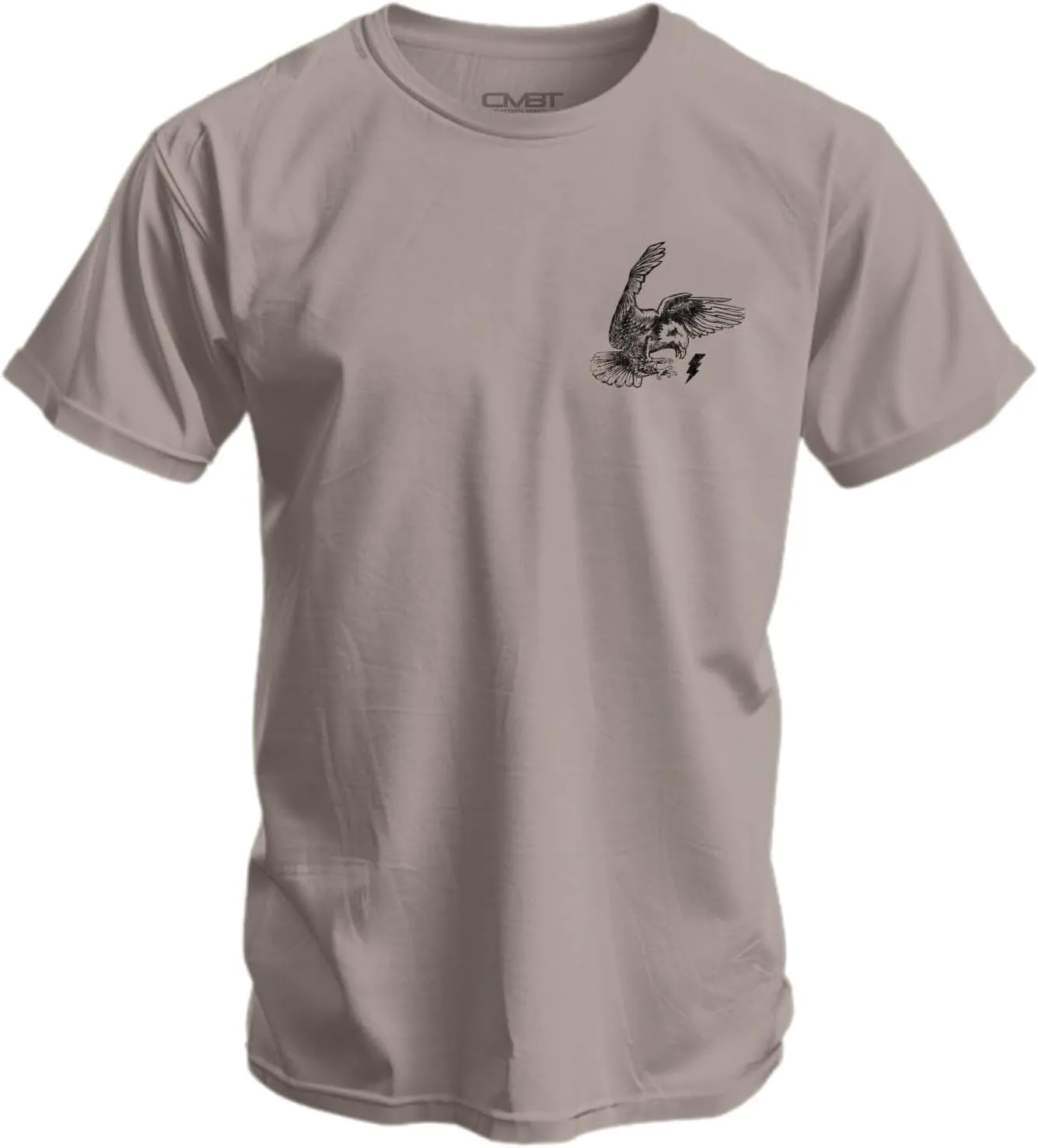 Combat Iron Men's Graphic T-Shirt | Become a Threat to The Darkness | Athletic Fit, Tagless Comfort