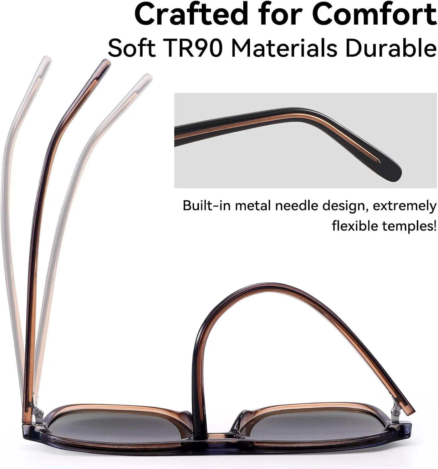Dollger Retro Polarized Aviator Sunglasses for Men Women Vintage 70s Square Flat Pilot Shades Driving Fishing UV Protection