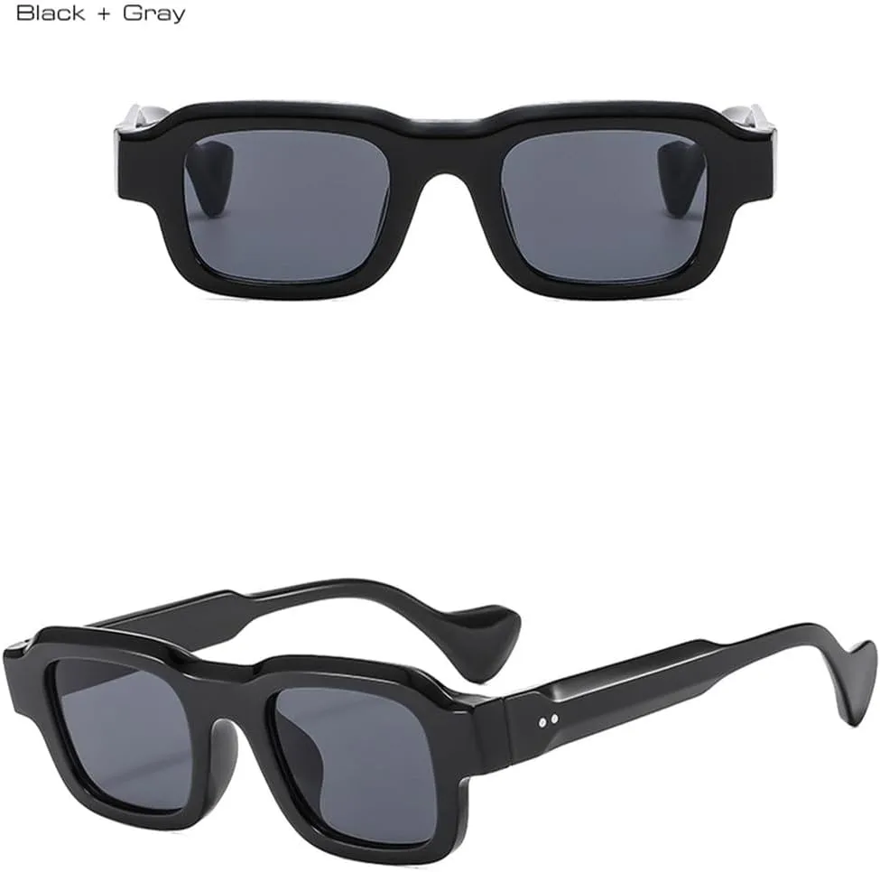 Fashion Men Sunglasses Retro Rivets Women Yellow Blue Shades UV400 Sun Glasses