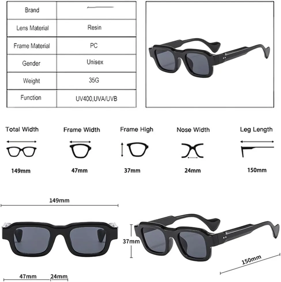 Fashion Men Sunglasses Retro Rivets Women Yellow Blue Shades UV400 Sun Glasses