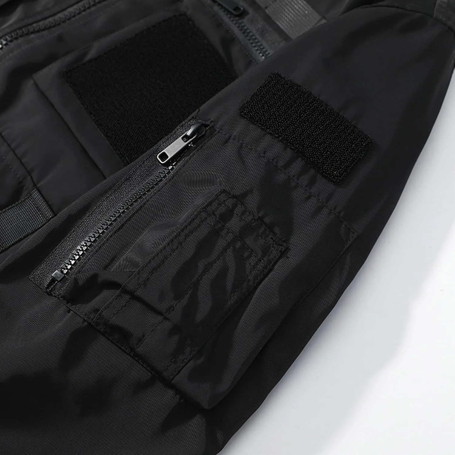 Finelylove Mens Military Tactical Jacket Lightweight Cargo Bomber Jacket Waterproof Spring Fall Windbreaker with Pockets