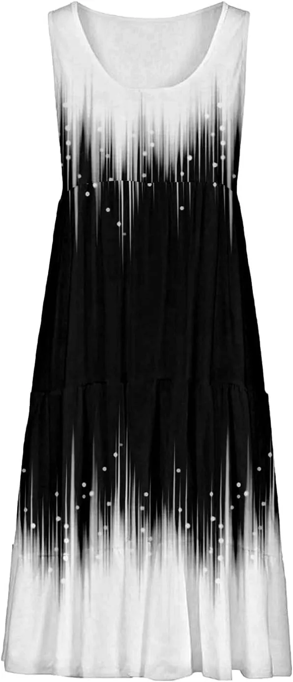 Floral Dress Long Dress with Pockets Short Sleeve Dresses Flowy Beach Swing 2025 Boho Floral Print Beach Cover