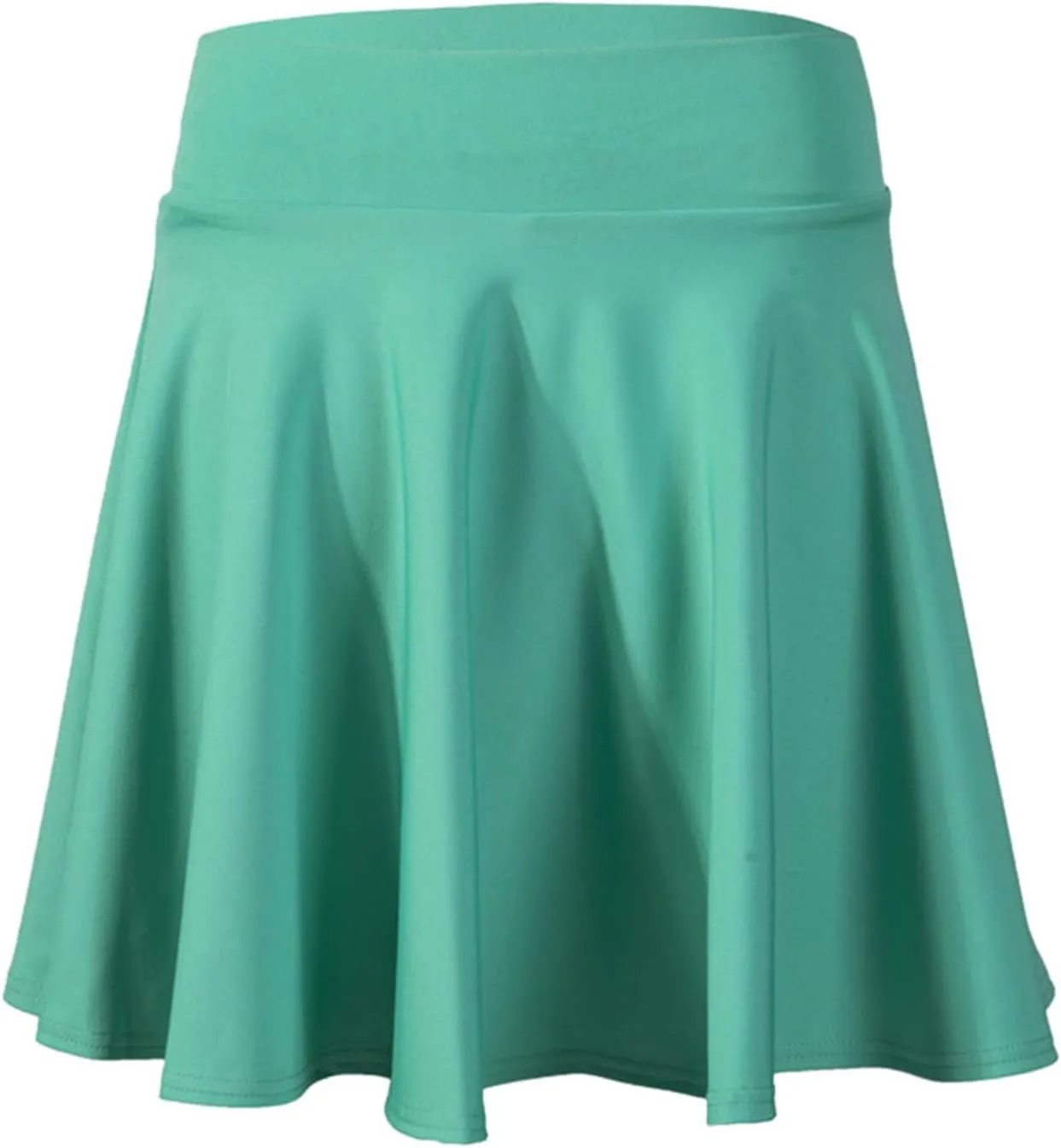 Flowy Skirts for Women Summer Casual High Elastic Waist Tummy Control Trendy Pleated Sports Yoga Running Midi Skirts