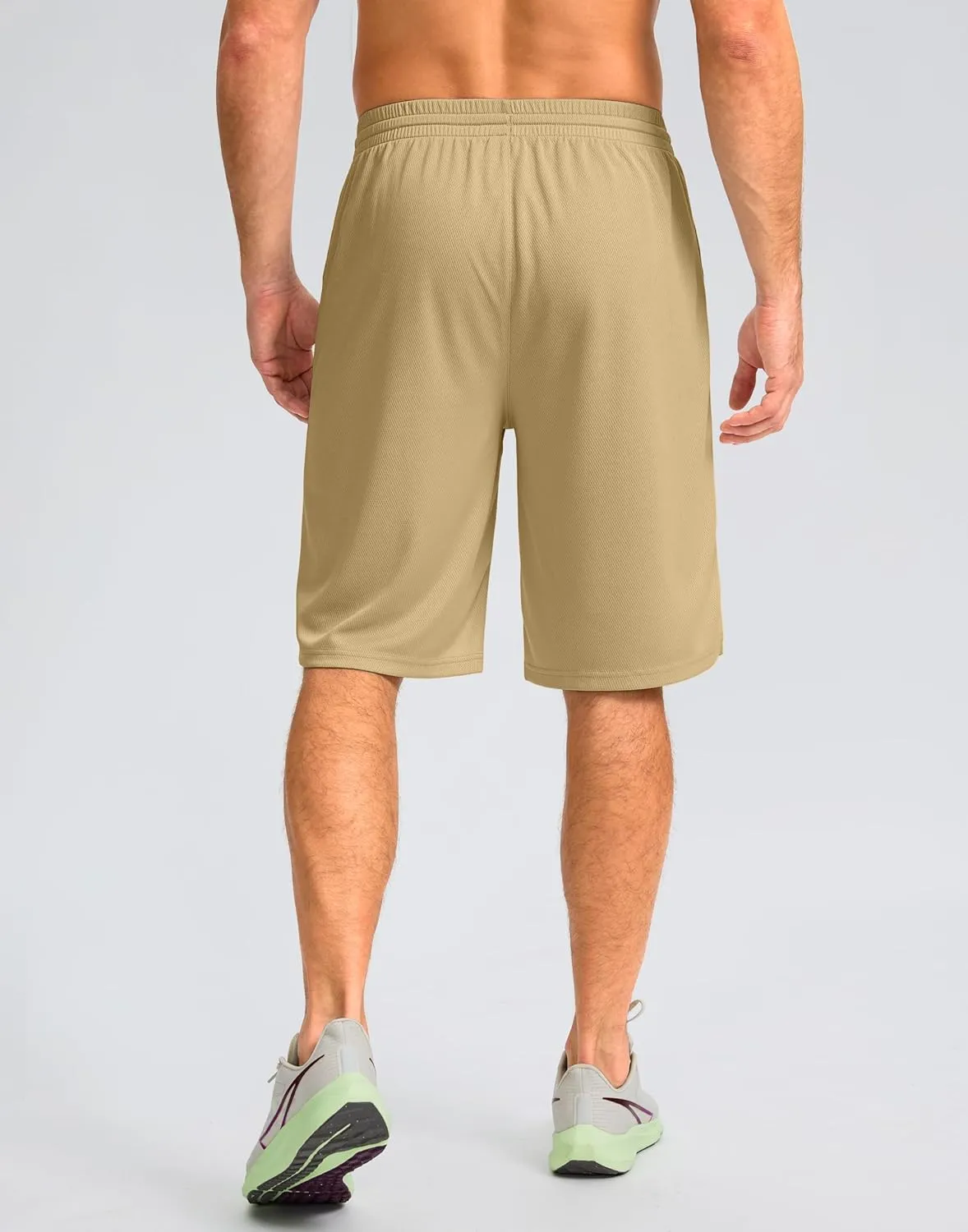 G Gradual Men's Athletic Shorts with Pockets 11" Long Basketball Shorts Lightweight Quick Dry Gym Workout Shorts for Men