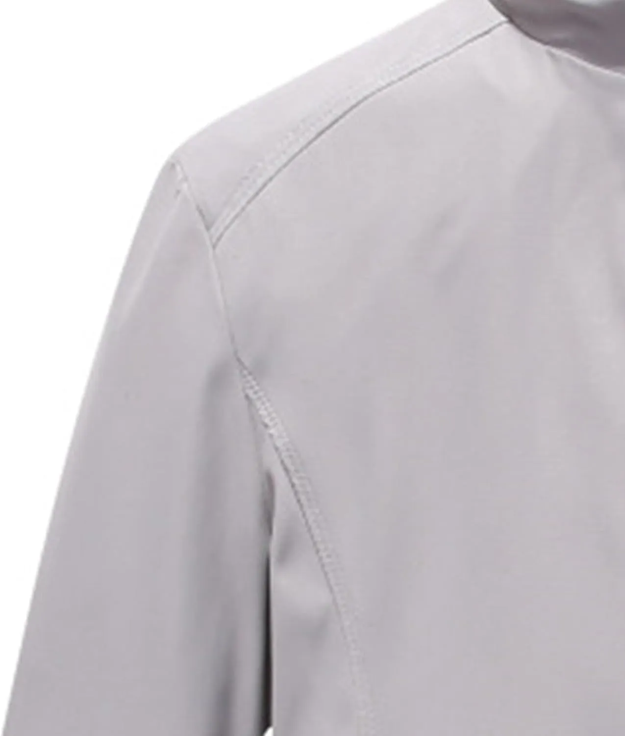 JEsilunmaMY Men's Business Casual Bomber Jackets Stand Collar Cotton Lightweight Jackets Windproof Sportswear Windbreaker