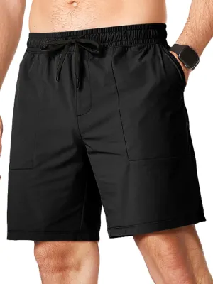 JMIERR Men's Shorts Running Athletic Shorts Waterproof Quick Dry 7" Gym Workout Breathable Shorts