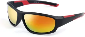 KENBO Kids Sunglasses for Boys Girls Wrap Around Sports Sunglasses with UV Protection Age 3-8