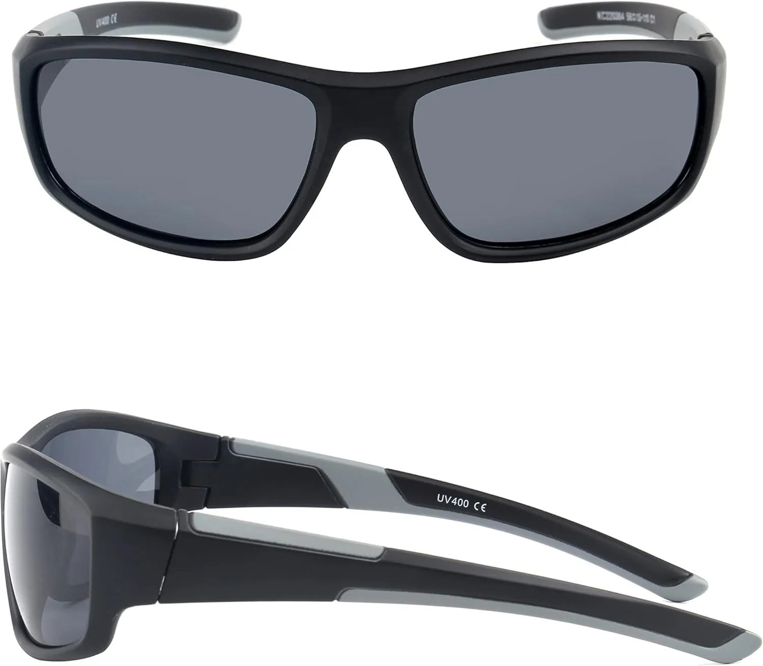 KENBO Kids Sunglasses for Boys Girls Wrap Around Sports Sunglasses with UV Protection Age 3-8
