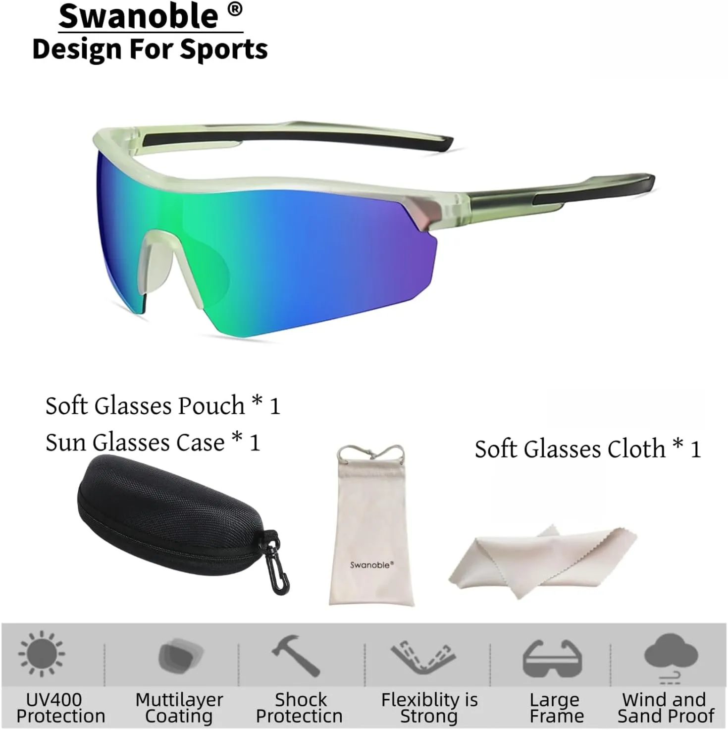 Kids Polarized Sunglasses for Boys Girls 3-12,TR90 Youth Sun glasses for Baseball Cycling Softball Golf