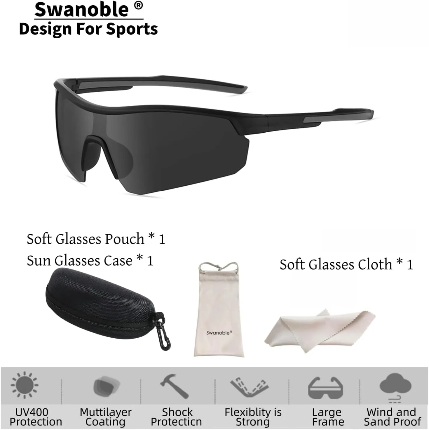 Kids Polarized Sunglasses for Boys Girls 3-12,TR90 Youth Sun glasses for Baseball Cycling Softball Golf