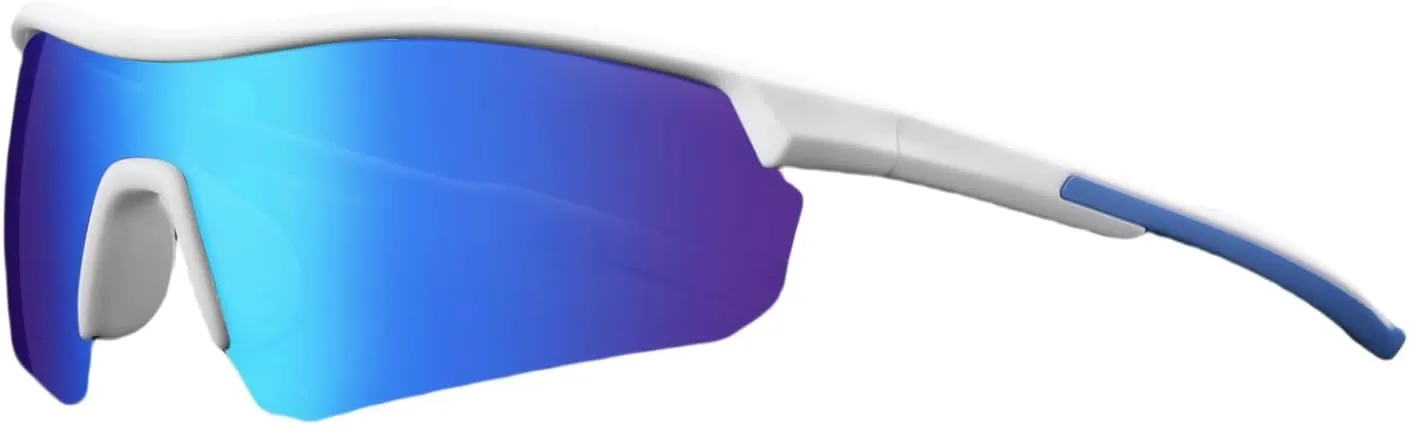 Kids Polarized Sunglasses for Boys Girls 3-12,TR90 Youth Sun glasses for Baseball Cycling Softball Golf