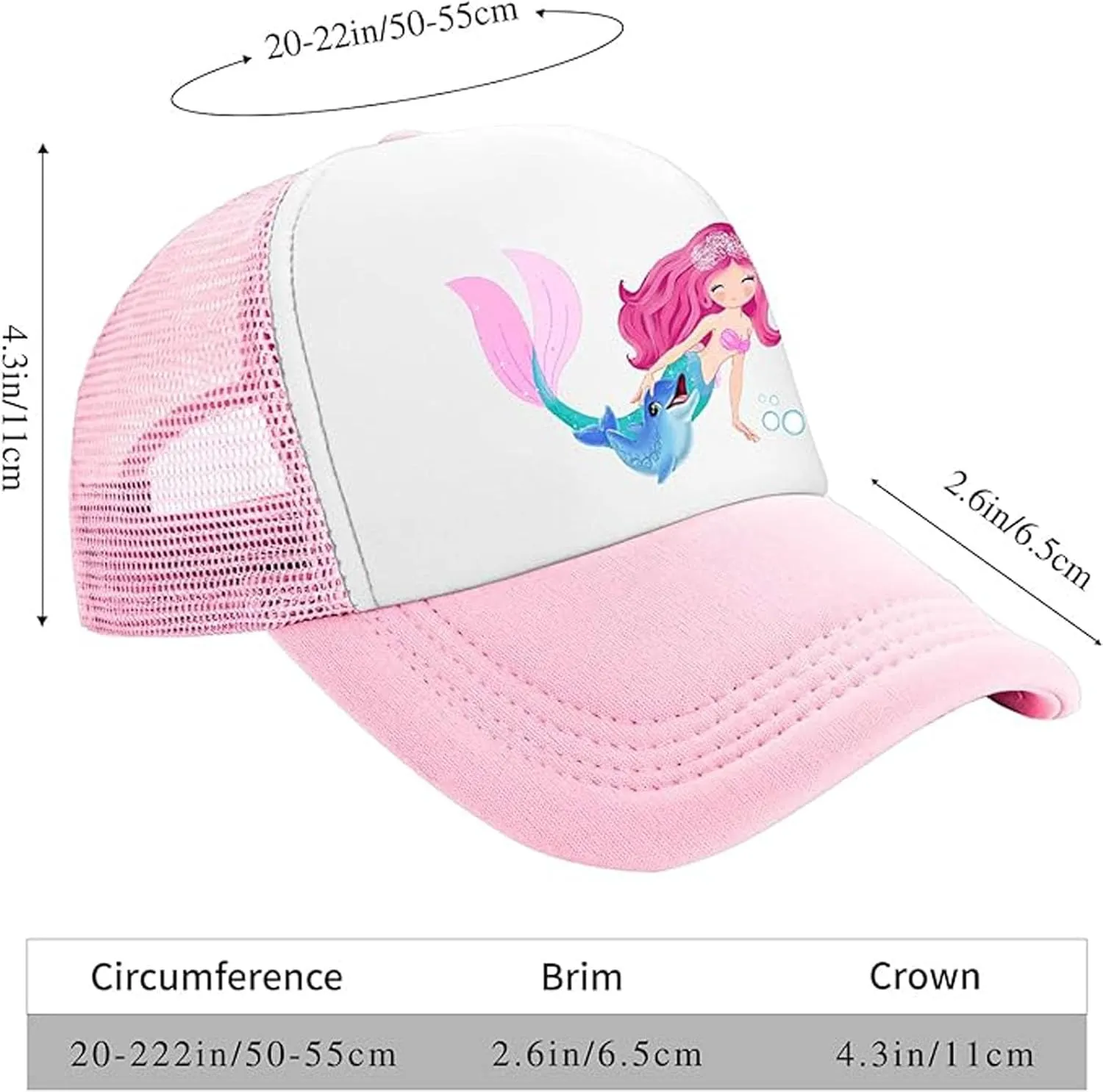 Lightweight Sun Hat for Kid Boys,Mesh Toddler Baseball Cap for Kid Girls,Black Toddler Boys Snapback Hats for Ages 4-8