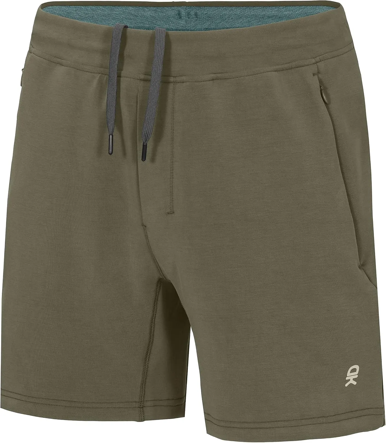 Little Donkey Andy Men's Hiking Shorts Quick Dry Athletic Shorts Lightweight Running Shorts with Zipper Pockets
