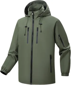 Men's Bomber Jacket Casual Fall Winter Military Jackets and Coats Outwear Casual Outdoor Work Mountaining Cycling