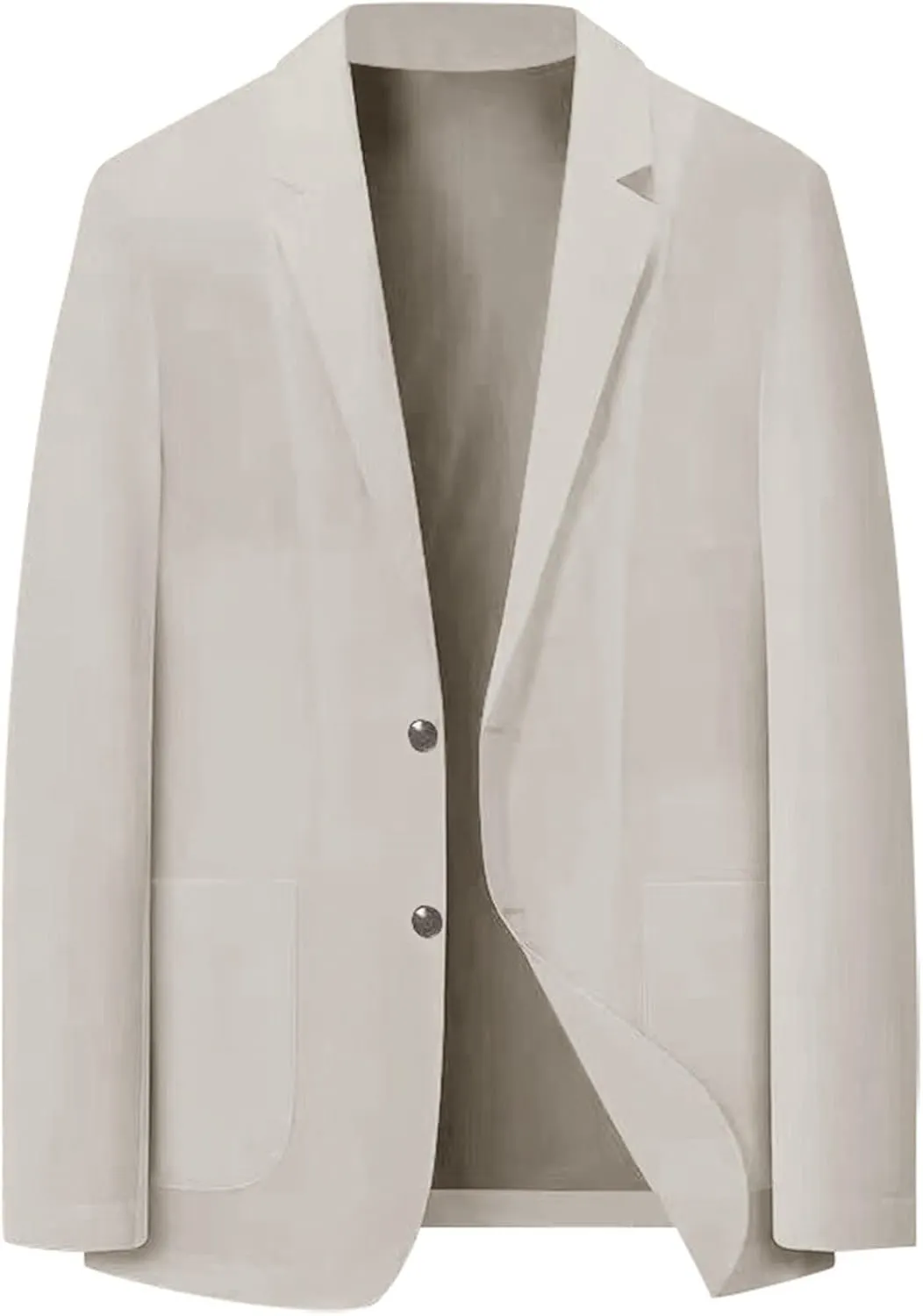 Men's Casual Blazer Suit Jackets Button Lightweight Unlined Sport Coat Spring Summer Suit Casual Stretch Slim Fit Suit