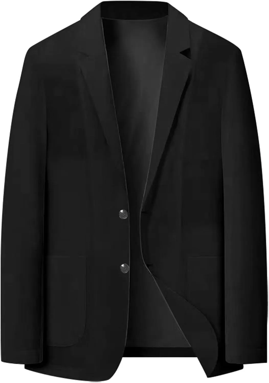 Men's Casual Blazer Suit Jackets Button Lightweight Unlined Sport Coat Spring Summer Suit Casual Stretch Slim Fit Suit