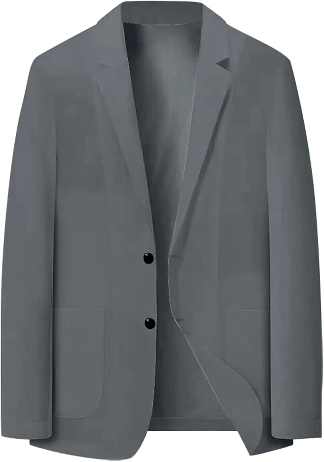 Men's Casual Blazer Suit Jackets Button Lightweight Unlined Sport Coat Spring Summer Suit Casual Stretch Slim Fit Suit