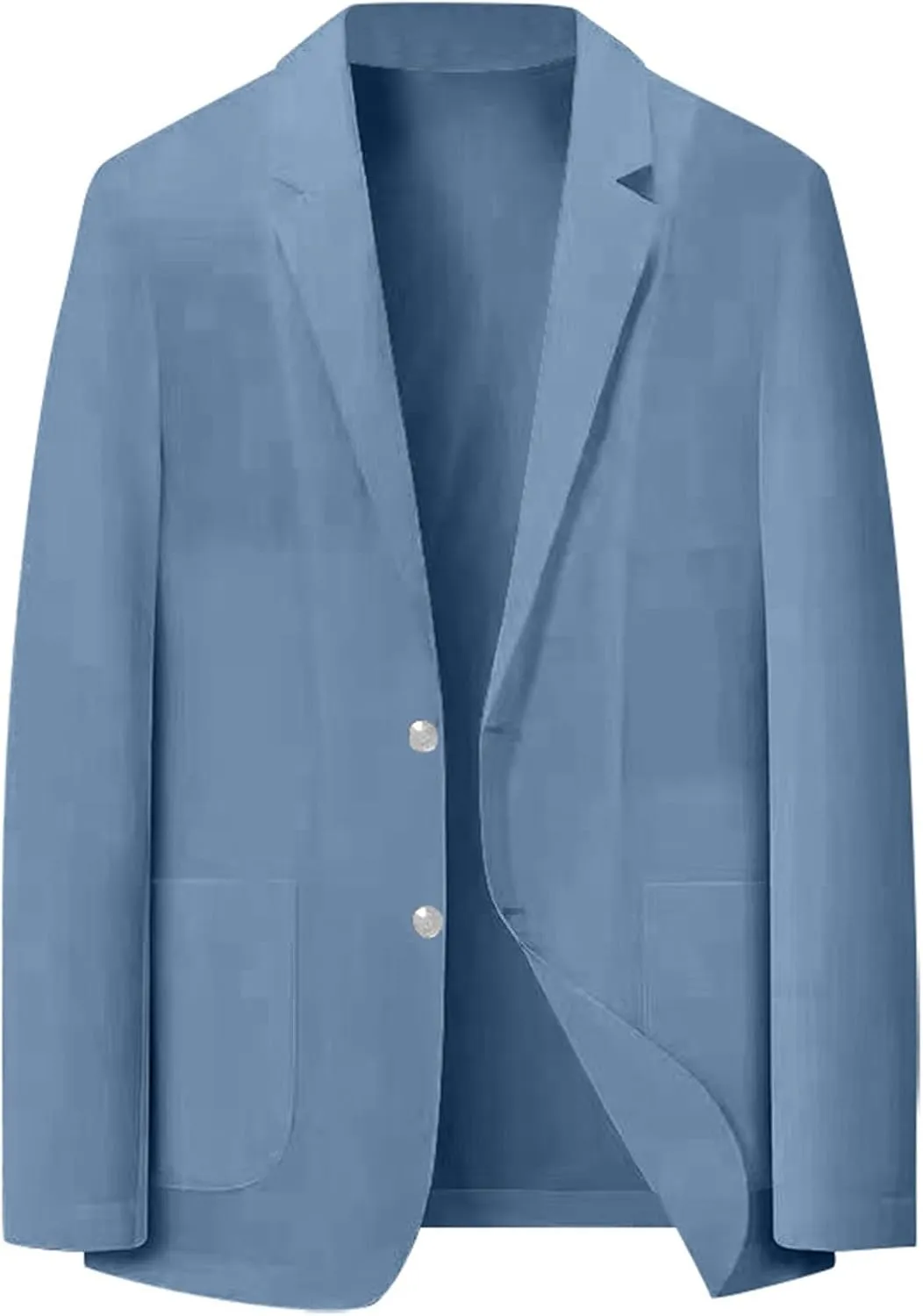 Men's Casual Blazer Suit Jackets Button Lightweight Unlined Sport Coat Spring Summer Suit Casual Stretch Slim Fit Suit