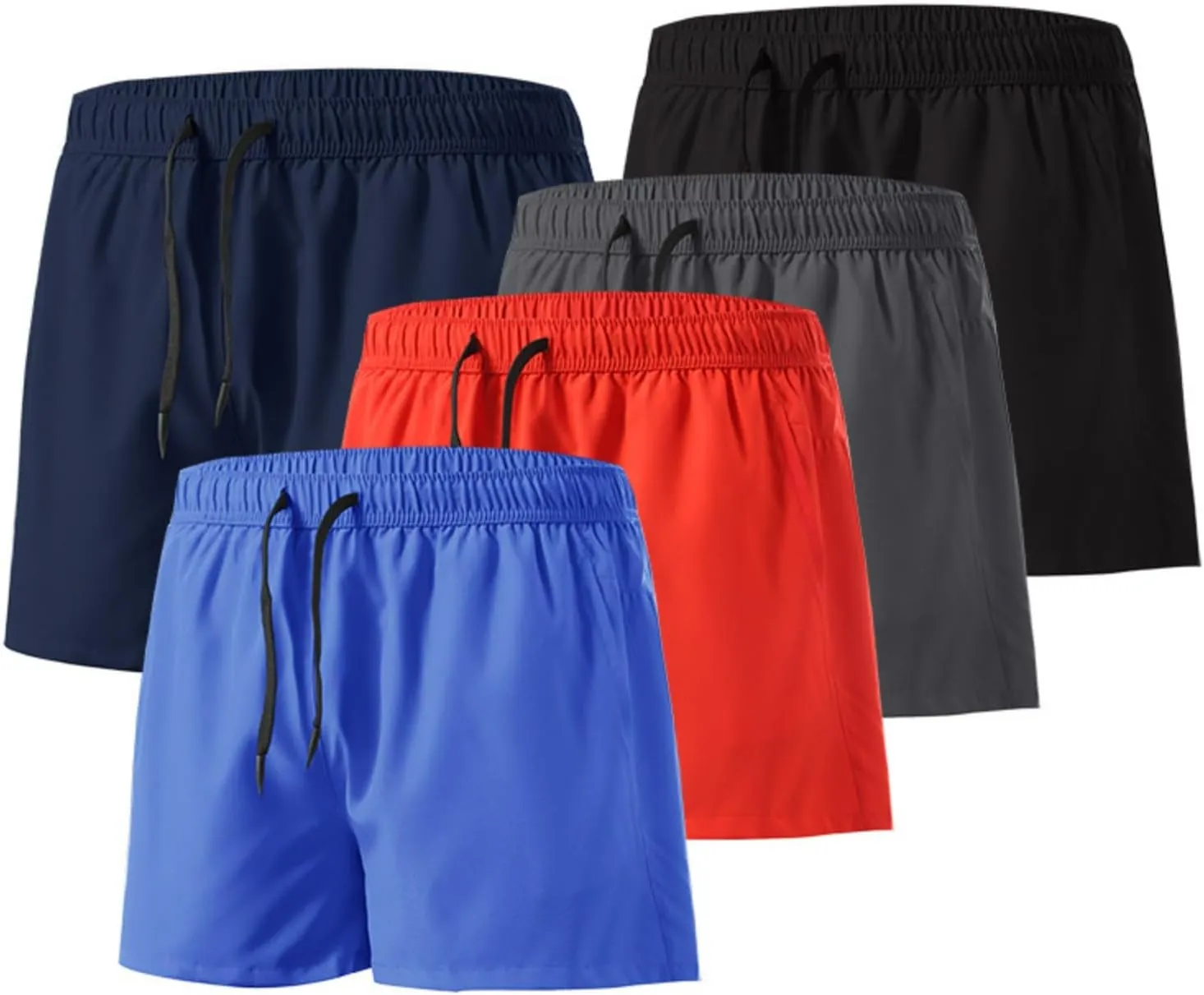 Men's Gym Workout Shorts Quick Dry Athletic Shorts for Men Lightweight Running Shorts with Pockets