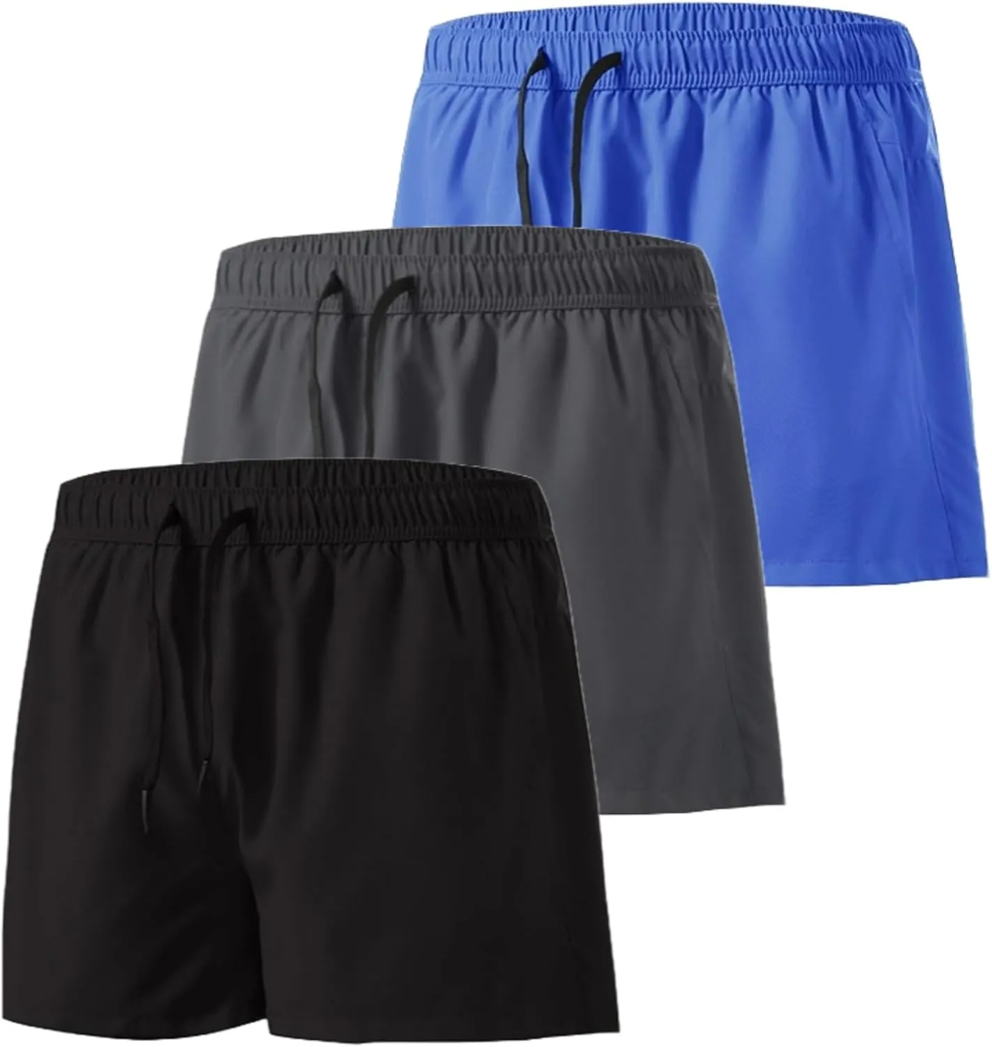 Men's Gym Workout Shorts Quick Dry Athletic Shorts for Men Lightweight Running Shorts with Pockets