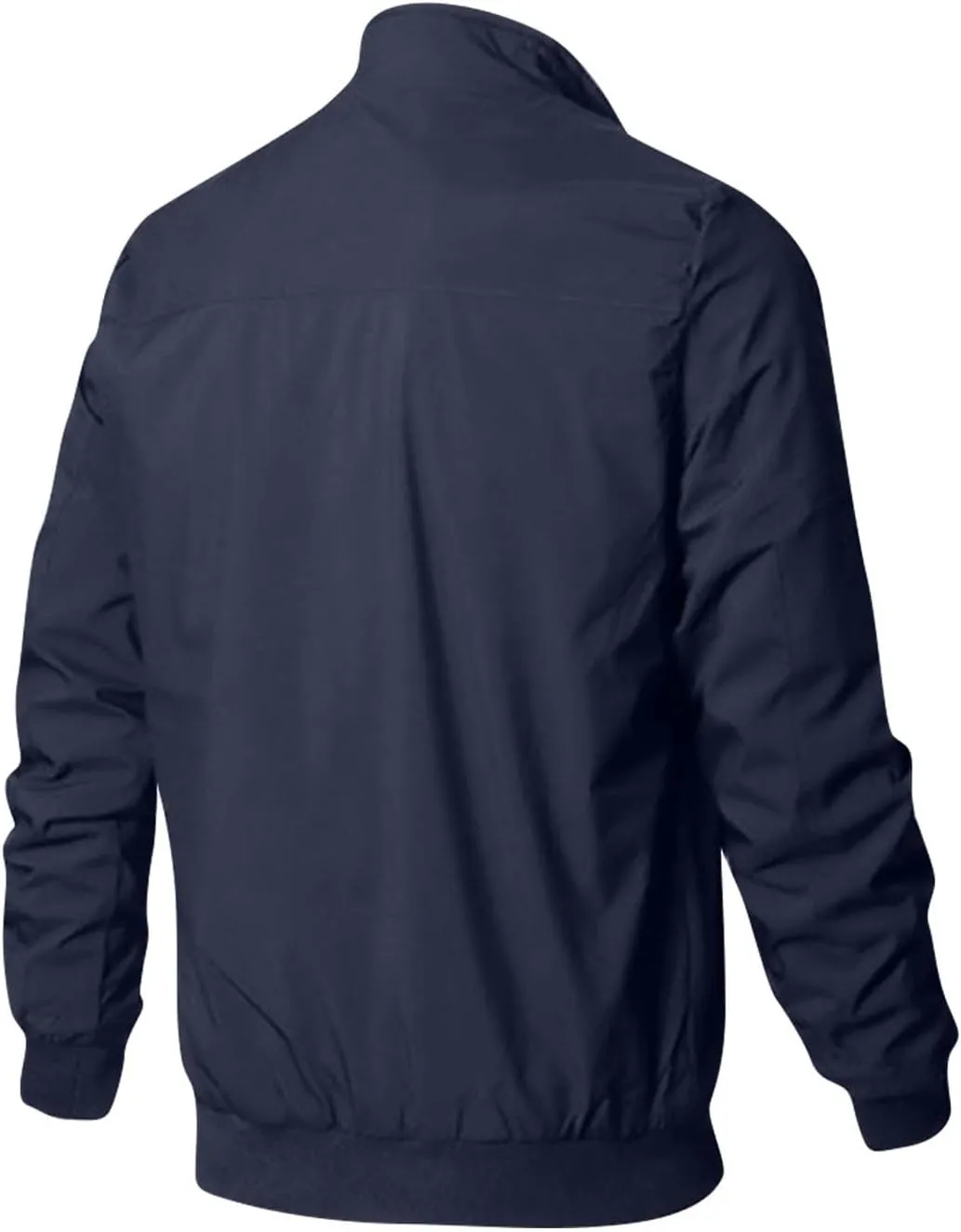 Mens Jackets Casual Stylish Men's Stand Collar Plus Cotton Jacket Casual Trend Coat for Men Casual Jackets