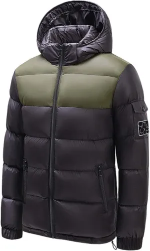 Men's Thin Jacket Casual Sports Windbreaker Long Sleeve Hooded Casual Outwear Jackets