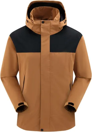 Men's Windproof Jacket Casual Fashion Casual Lightweight Jackets Hooded Outdoor Mountain Hiking Fishing Travel Coats