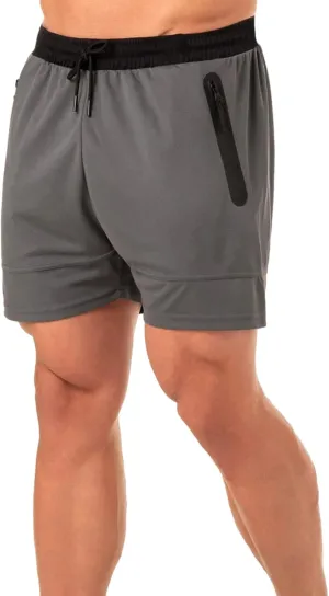 Mens Workout Athletic Shorts Drawstring Quick Dry Hiking Shorts Men Lightweight Sports Gym Shorts Running
