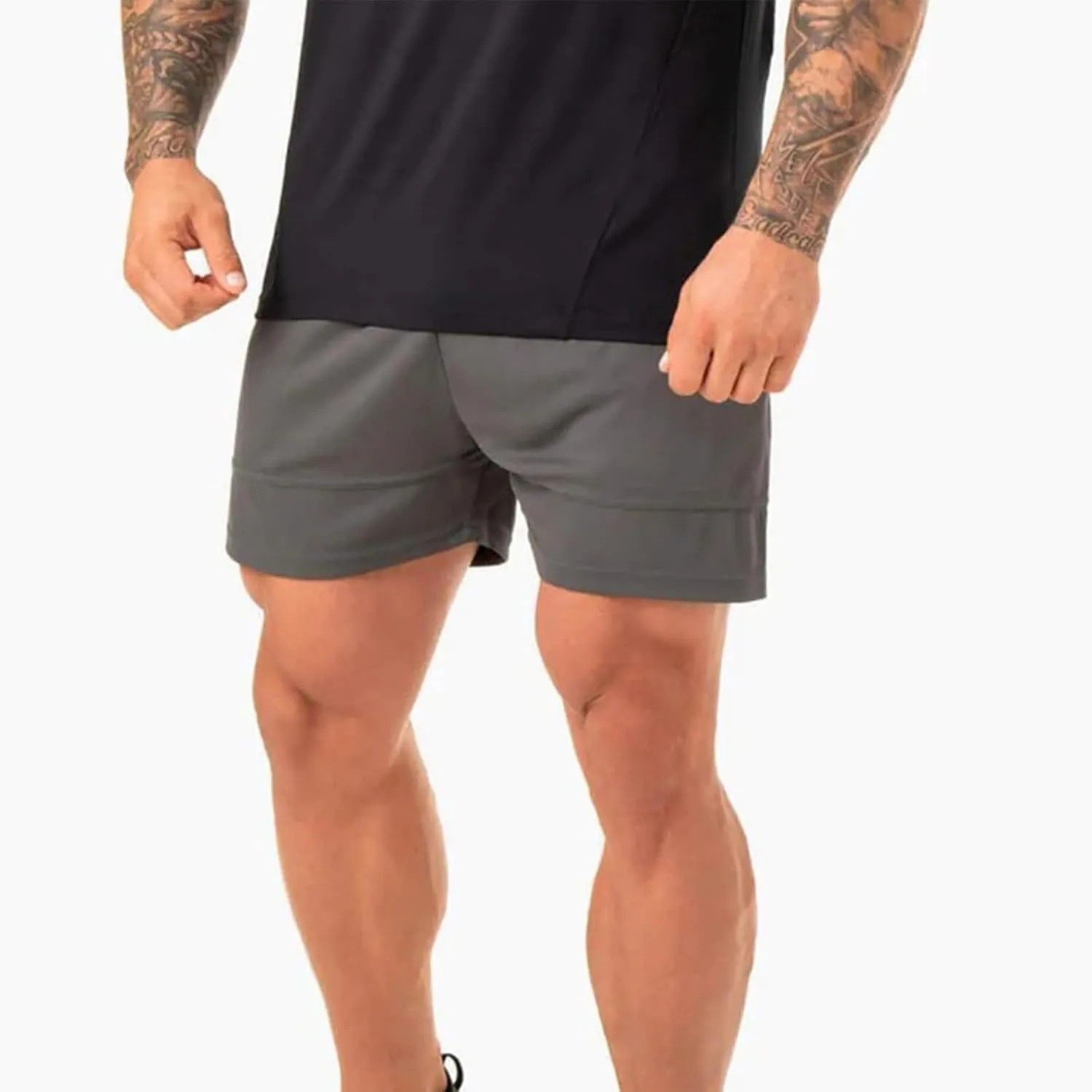Mens Workout Athletic Shorts Drawstring Quick Dry Hiking Shorts Men Lightweight Sports Gym Shorts Running