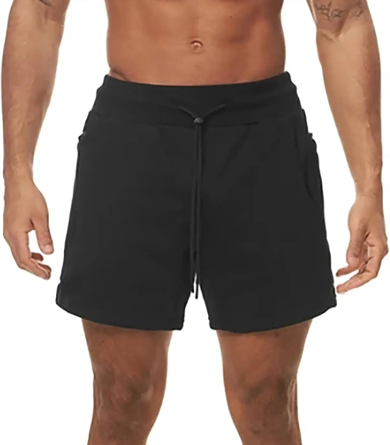 Mens Workout Shorts Quick Dry Athletic Shorts 2025 Fashion Gym Shorts Loose Fit Lightweight Running Shorts Plus Size