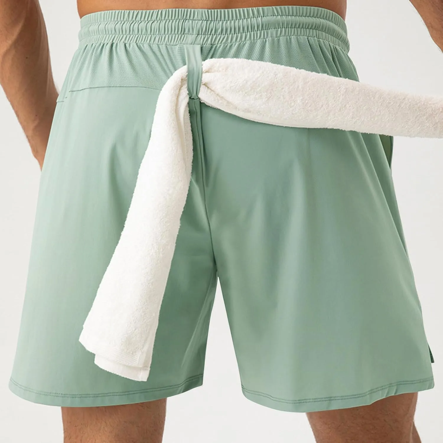 Mens Workout Shorts Quick Dry Athletic Shorts 2025 Fashion Gym Shorts Loose Fit Lightweight Running Shorts Plus Size
