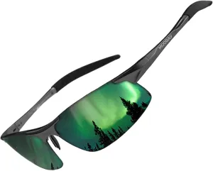 MOORAY Mens Polarized Sports Sunglasses UV Protection Sunglasses for Men Cycling Driving Fishing