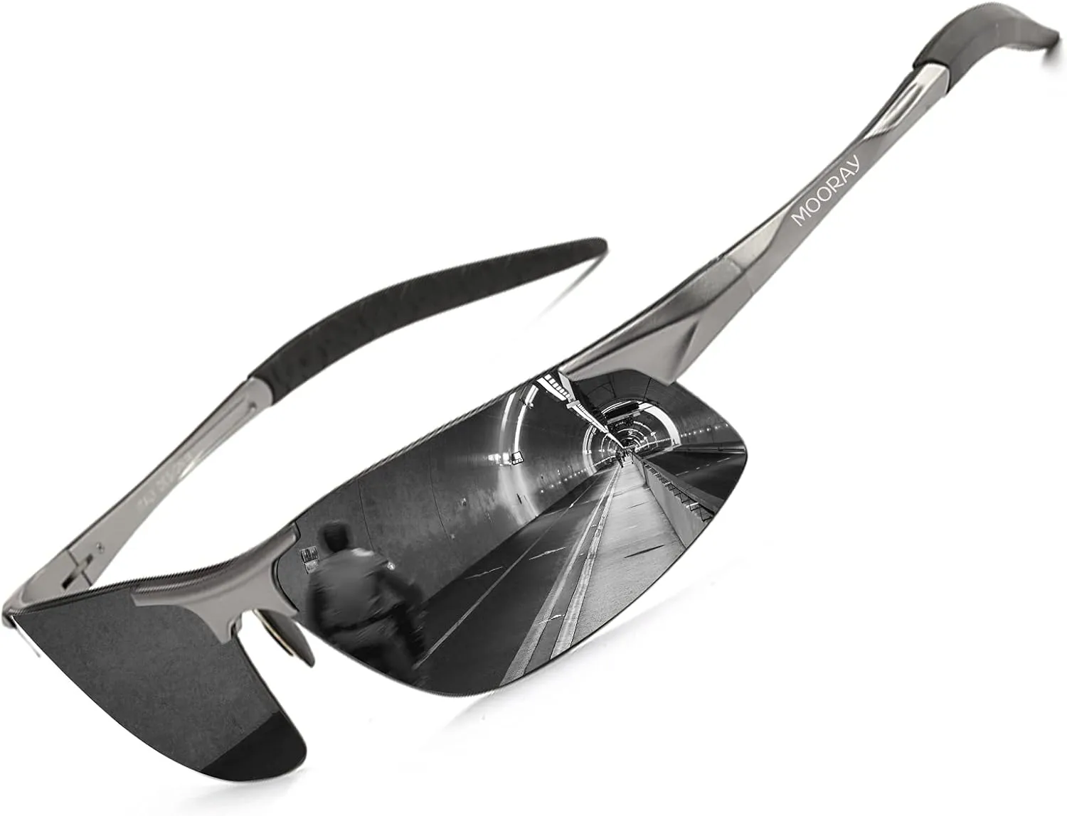 MOORAY Mens Polarized Sports Sunglasses UV Protection Sunglasses for Men Cycling Driving Fishing