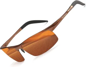 MOORAY Mens Polarized Sports Sunglasses UV Protection Sunglasses for Men Cycling Driving Fishing