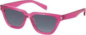 mosanana Trendy Small Cat Eye Polarized Sunglasses for Women Retro Square Narrow Skinny Sun Glasses MS52358
