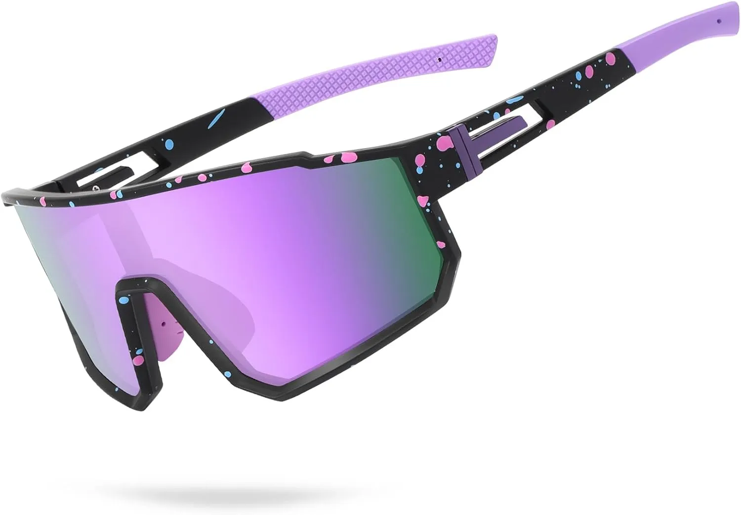 MVPTGRS Youth Baseball Sunglasses for Boys Girls Age 8-14 TR90 Frame Kids Sport Sunglasses for Softball Cycling Baseball Golf