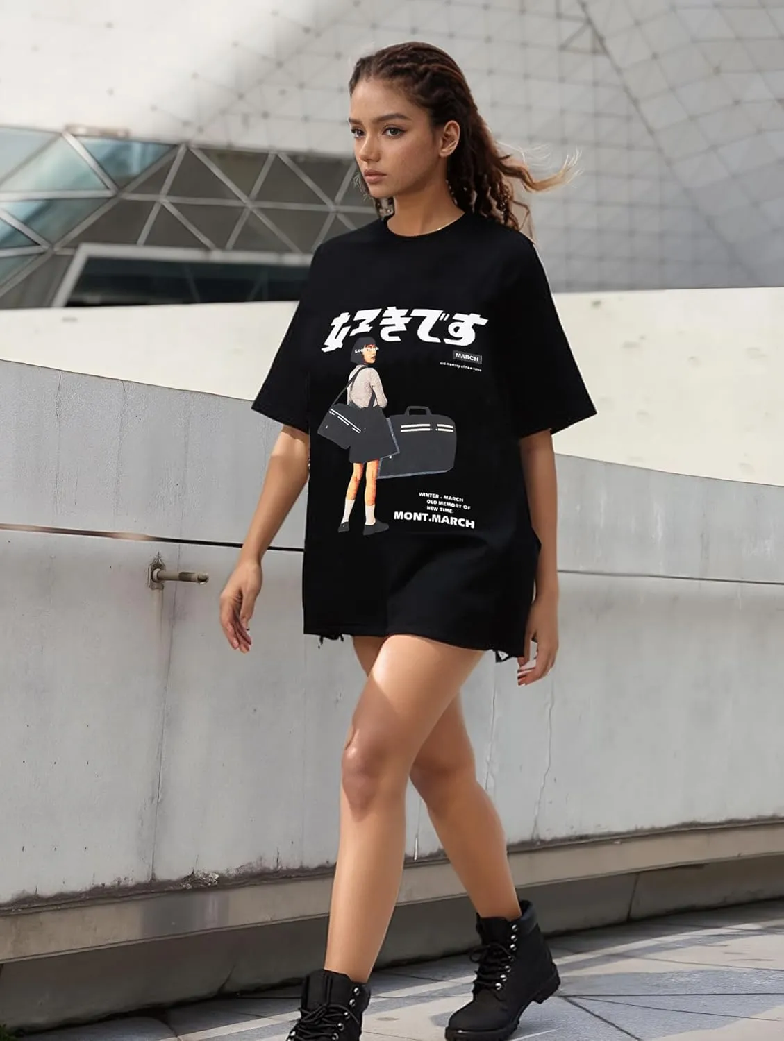 Oversized Graphic Tees Men Vintage Y2K Print Shirts Streetwear Unisex Harajuku T-Shirts