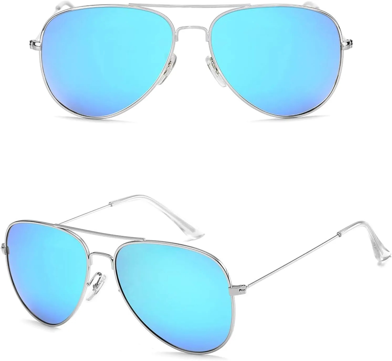Polarized Aviator Sunglasses for Men/Women Metal Mens Sunglasses Driving Sun Glasses