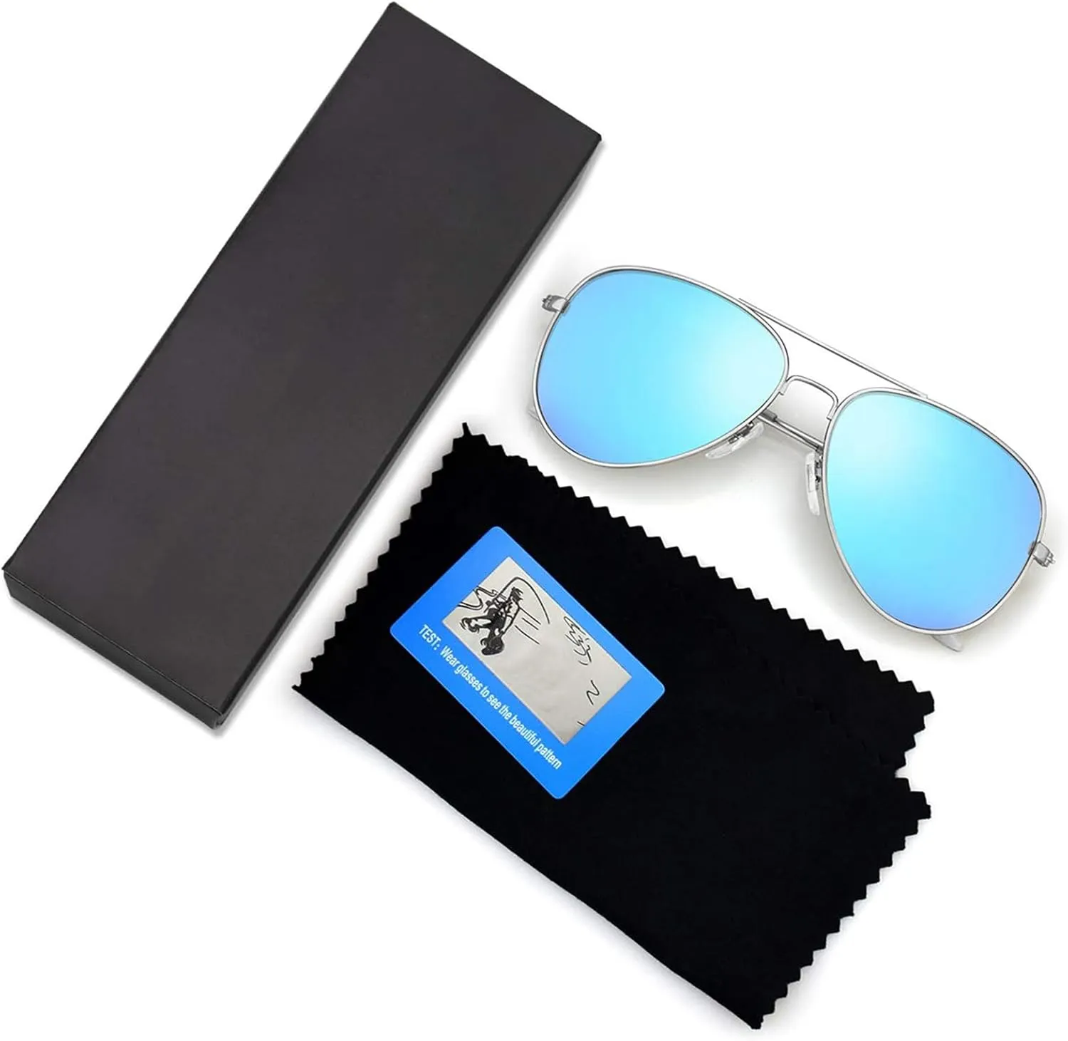 Polarized Aviator Sunglasses for Men/Women Metal Mens Sunglasses Driving Sun Glasses