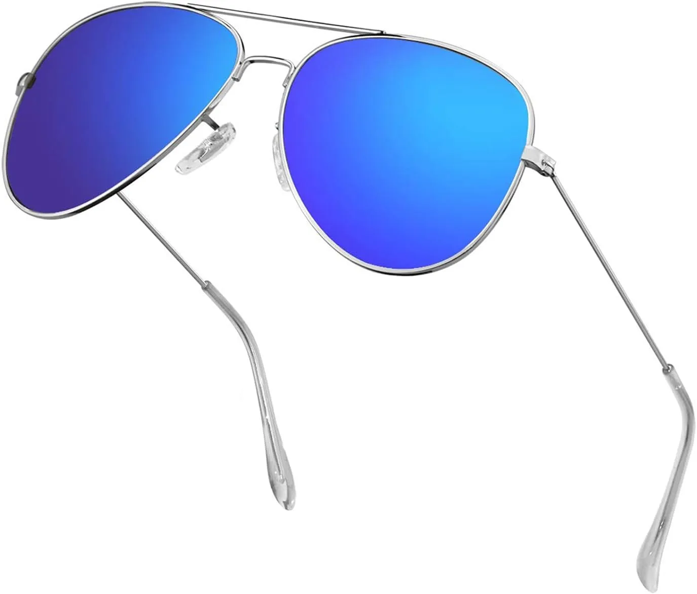 Polarized Aviator Sunglasses for Men/Women Metal Mens Sunglasses Driving Sun Glasses